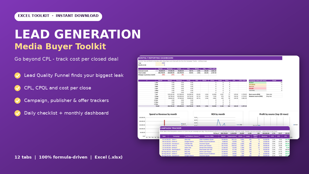Lead generation toolkit