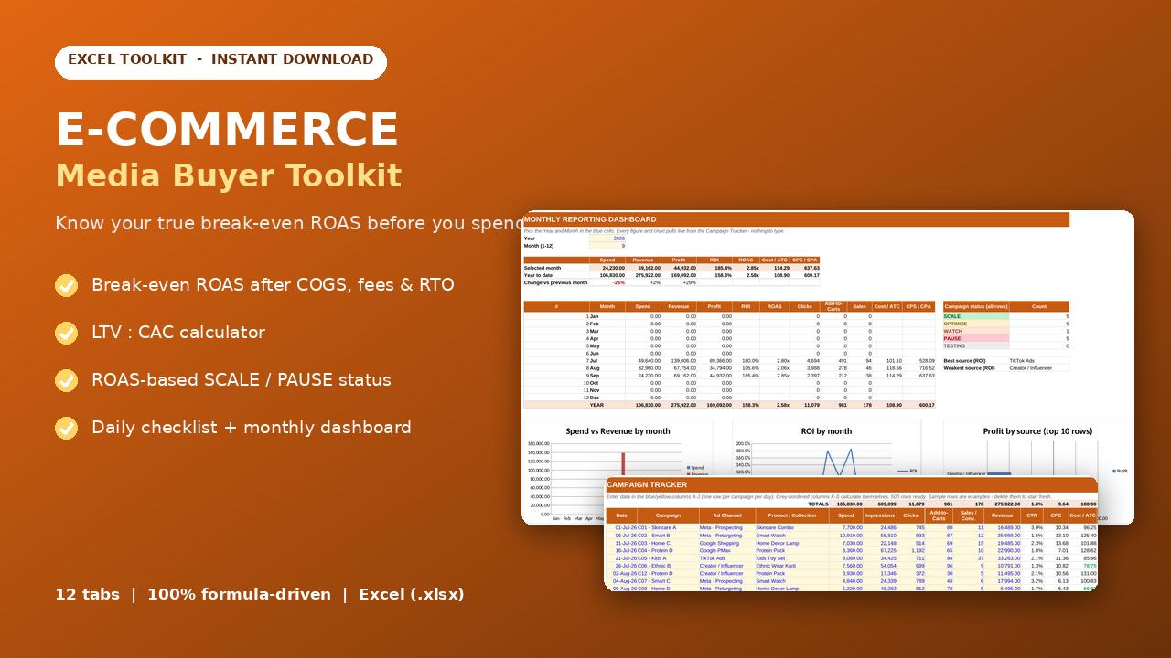 E-commerce toolkit